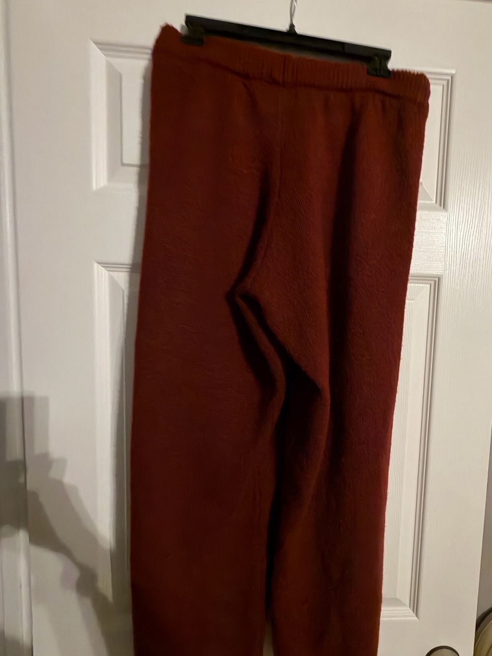Oner Active Maroon Wide-Leg Knit Sweatpants - Picture 7 of 10